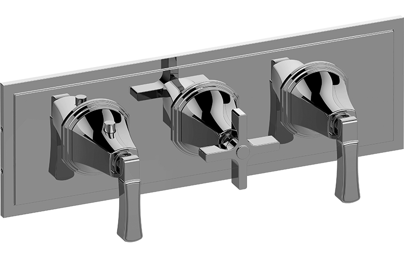 M-Series Valve Trim with Three Handles - Trim only