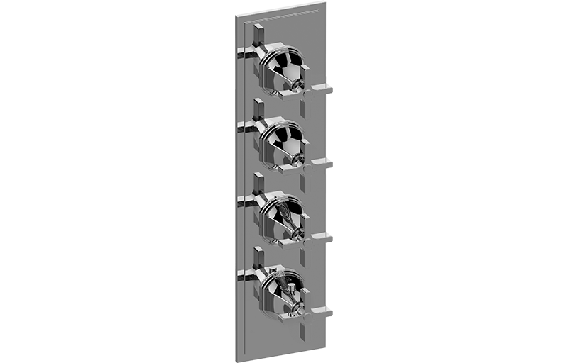 M-Series Valve Trim with Four Handles - Trim only