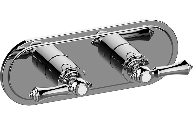 M-Series Valve Trim with Two Handles - Trim only