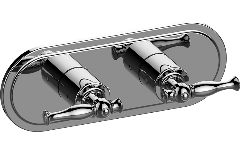 M-Series Valve Trim with Two Handles - Trim only