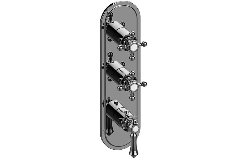 M-Series Valve Trim with Three Handles - Trim only