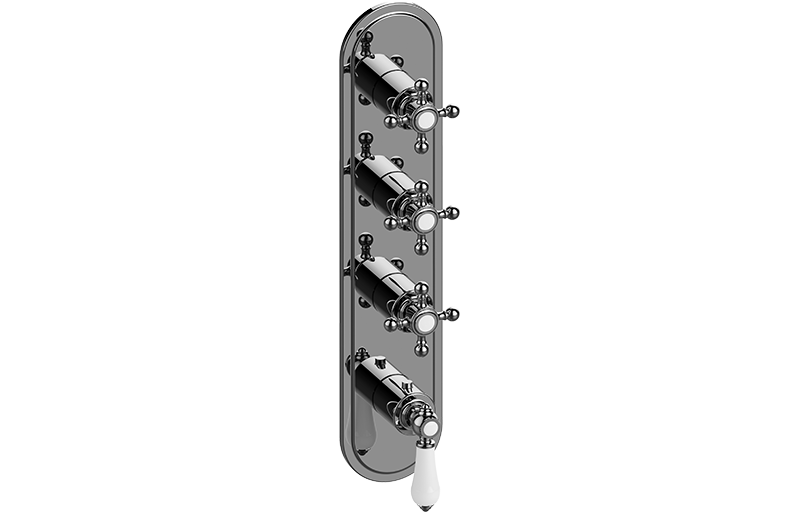 M-Series Valve Trim with Four Handles - Trim only