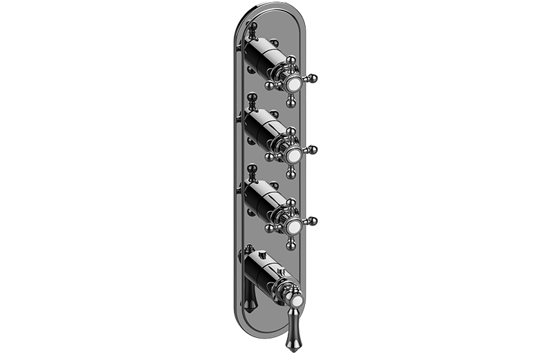 M-Series Valve Trim with Four Handles - Trim only