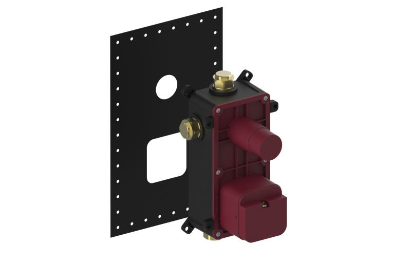 Thermostatic unit Cut-off valve