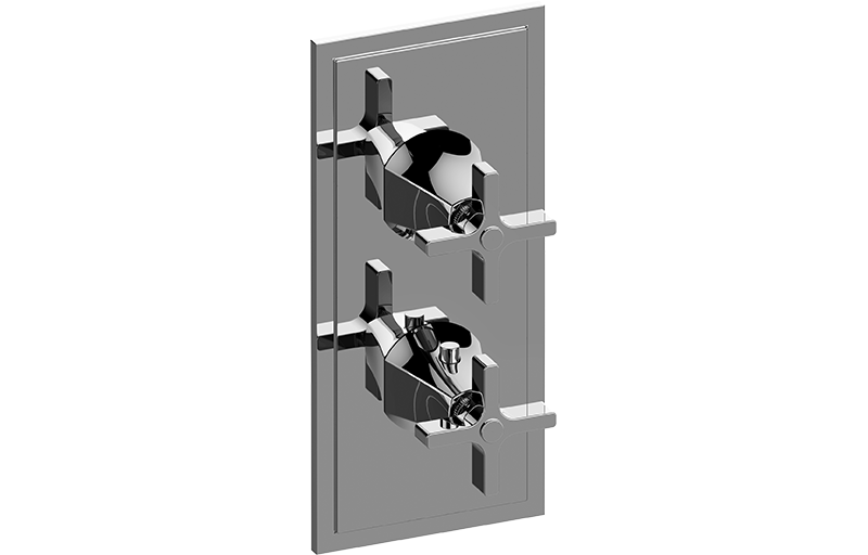 M-Series Valve Trim with Two Handles - Trim only