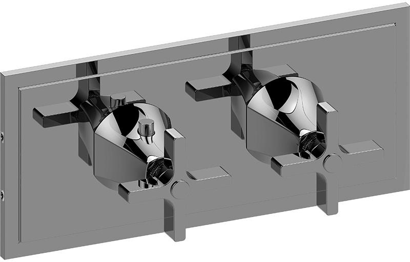 M-Series Valve Trim with Two Handles - Trim only