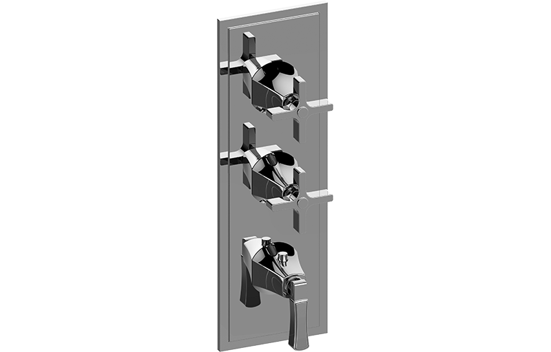 M-Series Valve Trim with Three Handles - Trim only