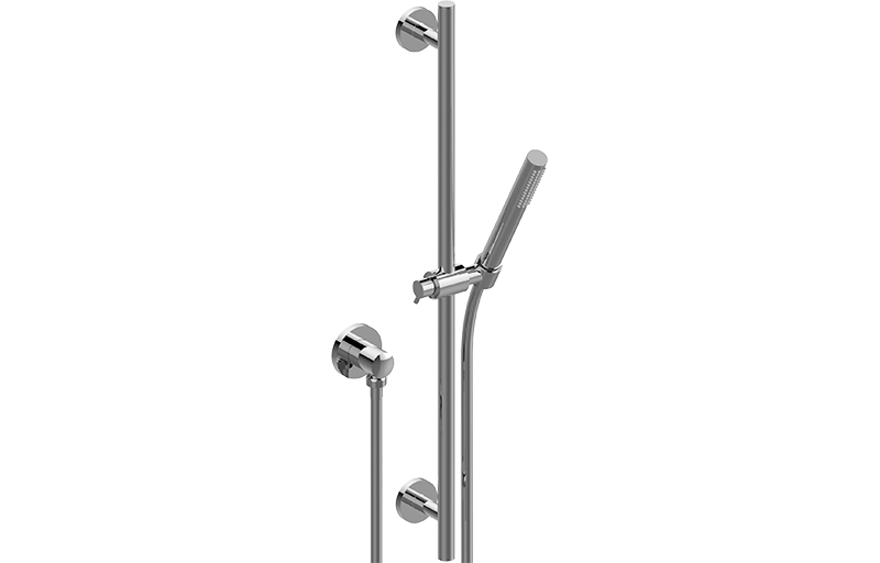 Handshower set with slide bar