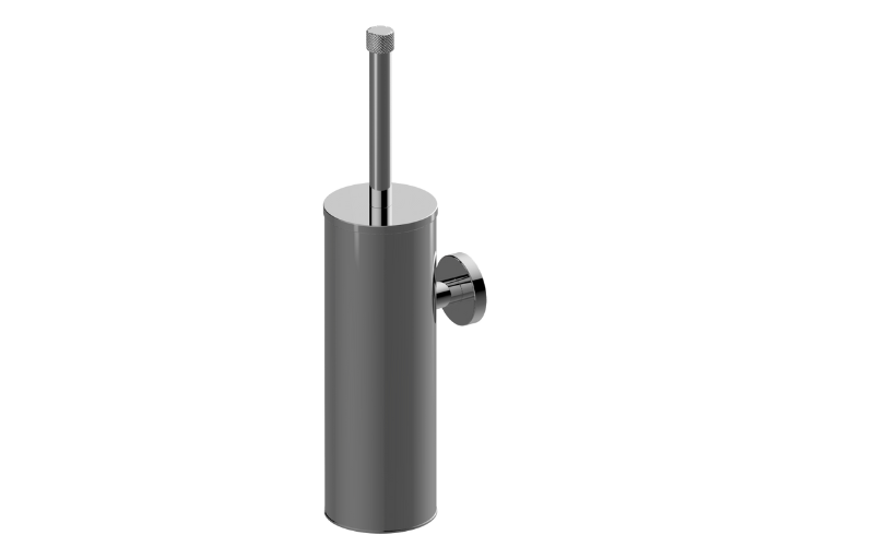 Wall-mounted toilet brush