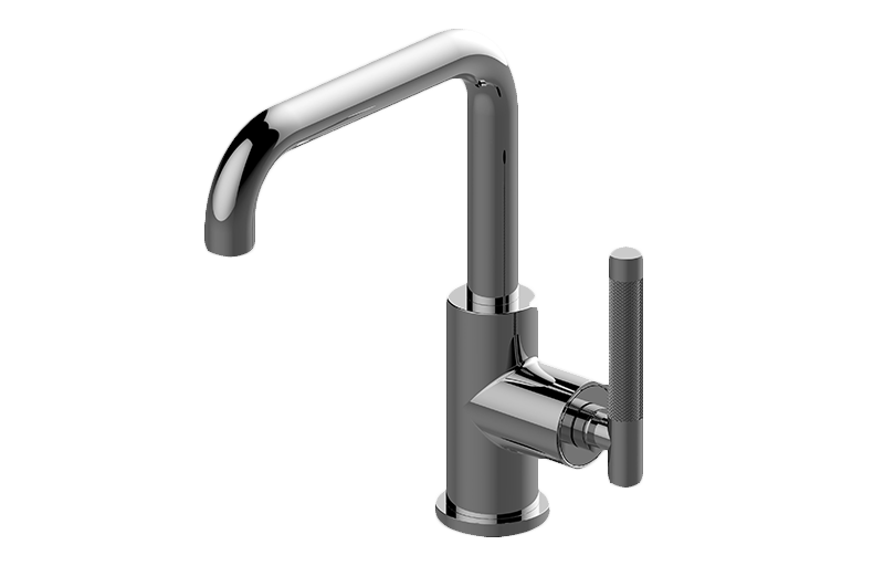 Single lever progressive basin mixer - 15,3cm spout