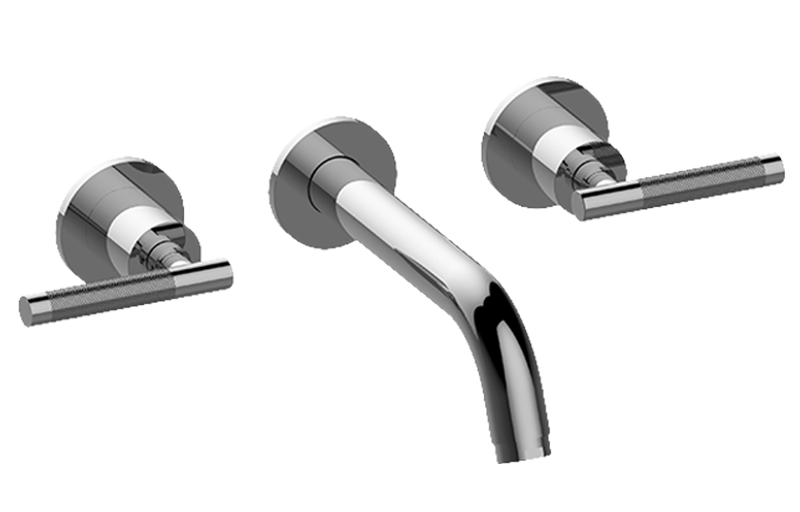 Wall-mounted basin mixer with 18,8cm spout (Trim)