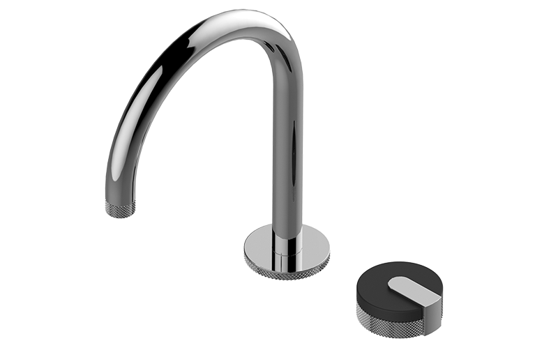 Two-hole progressive basin mixer - 16cm spout