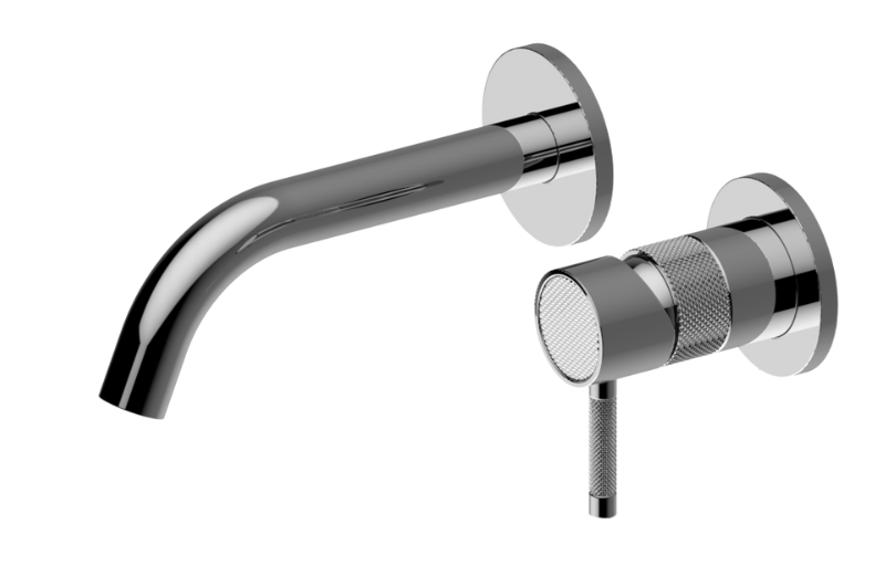 Wall-Mounted Lavatory Faucet with Single Handle (Trim) :: Badezimmer ...