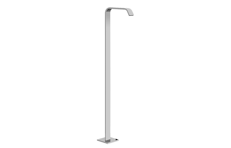 Immersion Floor-Mounted Tub Filler - Spout Only