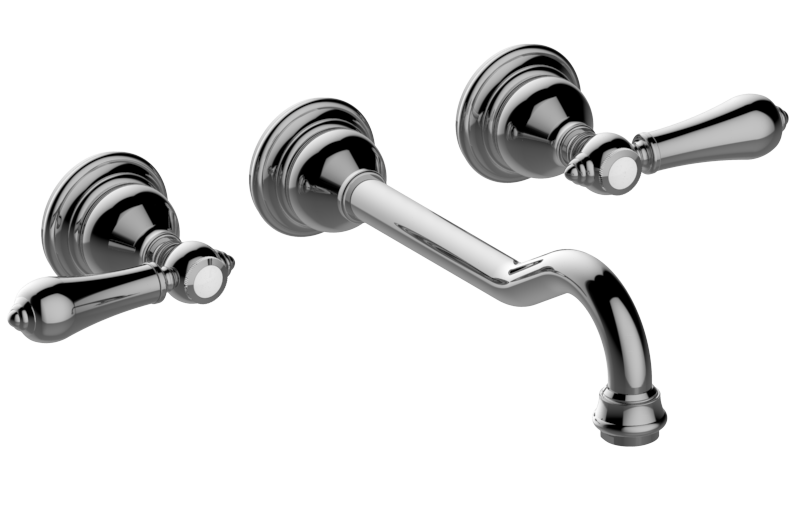 Adley Wall-Mounted Lavatory Faucet