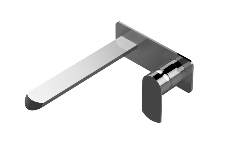 Phase Wall-Mounted Lavatory Faucet with Single Handle