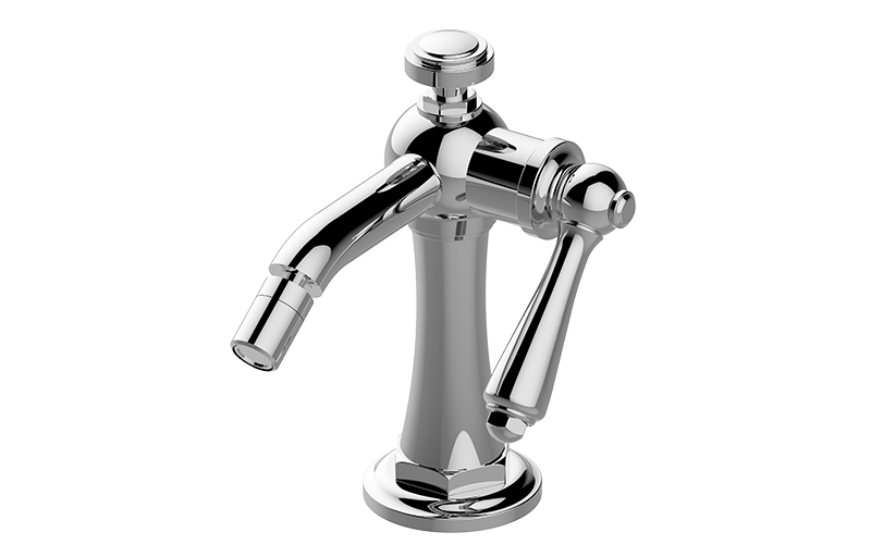 Single lever bidet mixer