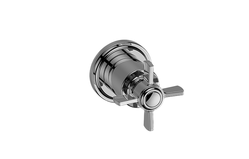 3/4” concealed cut-off valve - Trim only