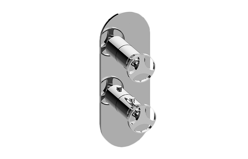 M-Series Valve Trim with Two Handles - Trim only