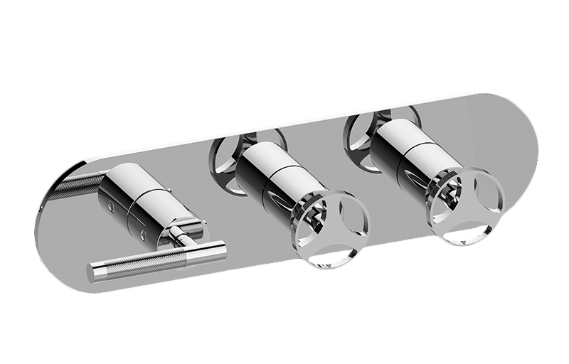 M-Series Valve Trim with Three Handles - Trim only