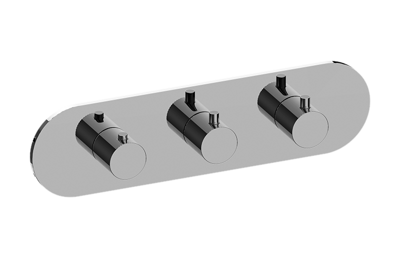 M-Series Valve Trim with Three Handles - Trim only