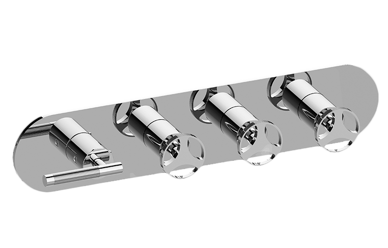 M-Series Valve Trim with Four Handles - Trim only