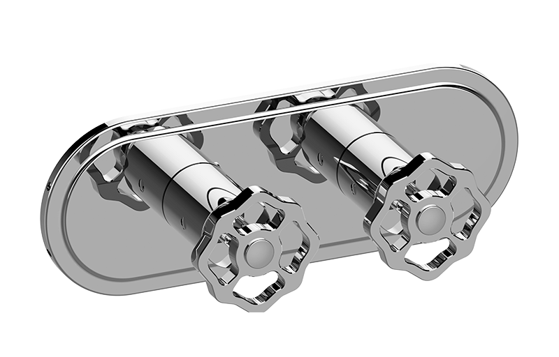 M-Series Valve Trim with Two Handles - Trim only