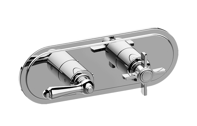 M-Series Valve Trim with Two Handles - Trim only