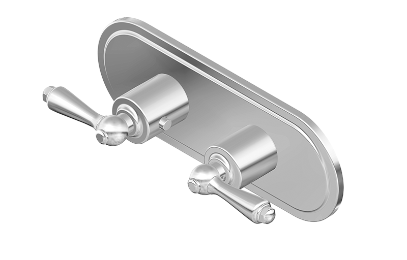 M-Series Valve Trim with Two Handles - Trim only