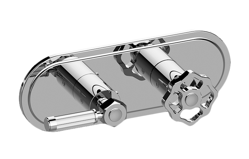 M-Series Valve Trim with Two Handles - Trim only