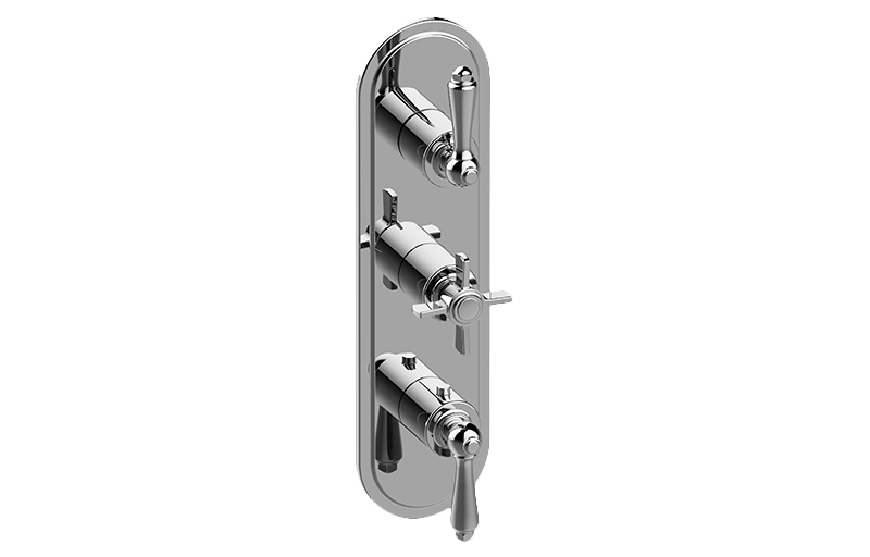 M-Series Valve Trim with Three Handles - Trim only