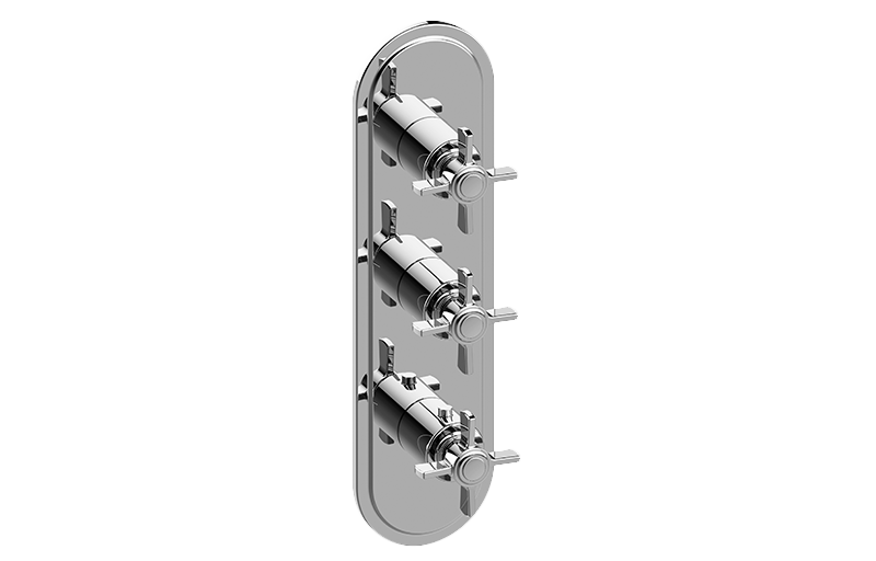 M-Series Valve Trim with Three Handles - Trim only