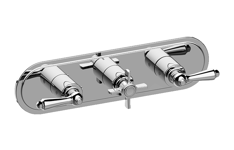 M-Series Valve Trim with Three Handles - Trim only