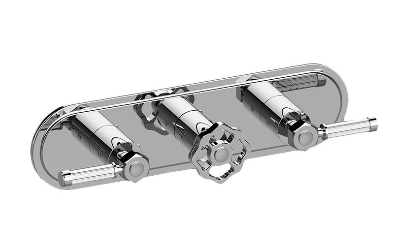 M-Series Valve Trim with Three Handles - Trim only