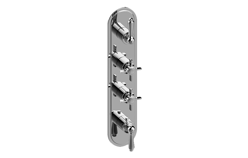 M-Series Valve Trim with Four Handles - Trim only