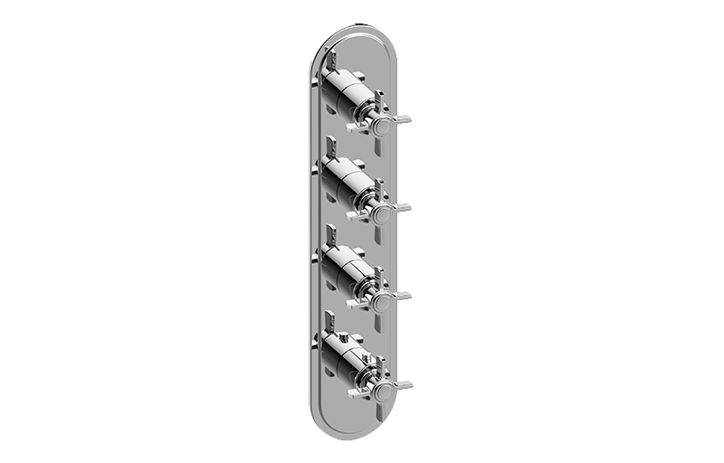 M-Series Valve Trim with Four Handles - Trim only