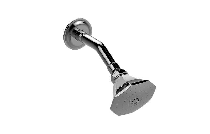 3-3/4” Octagonal Showerhead with Shower Arm