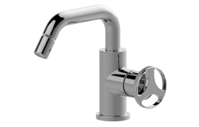 Single lever bidet mixer