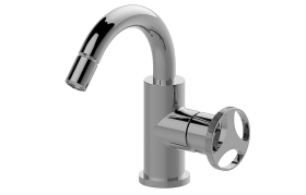 Single lever bidet mixer