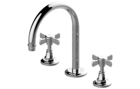 Camden Three-hole washbasin mixer