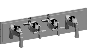 M-Series Valve Trim with Four Handles - Trim only