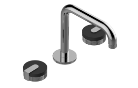 Three-hole washbasin mixer