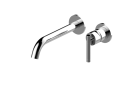 Wall-Mounted Lavatory Faucet with Single Handle (Trim)