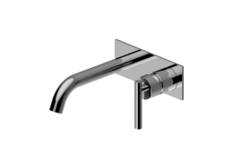 Wall-Mounted Lavatory Faucet with Single Handle (Trim)