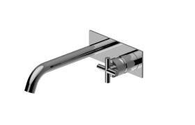 Wall-Mounted Lavatory Faucet with Single Handle (Trim)