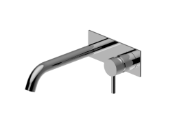 Wall-Mounted Lavatory Faucet with Single Handle (Trim)