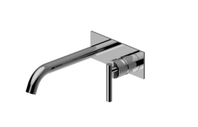 Wall-Mounted Lavatory Faucet with Single Handle (Trim)