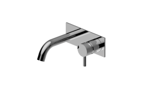 Wall-Mounted Lavatory Faucet with Single Handle (Trim)