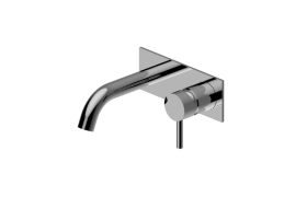 Wall-Mounted Lavatory Faucet with Single Handle (Trim)