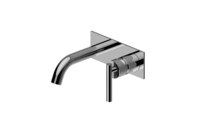 Wall-Mounted Lavatory Faucet with Single Handle (Trim)